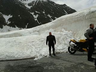 Mich Hochsommer am Timmelsjoch