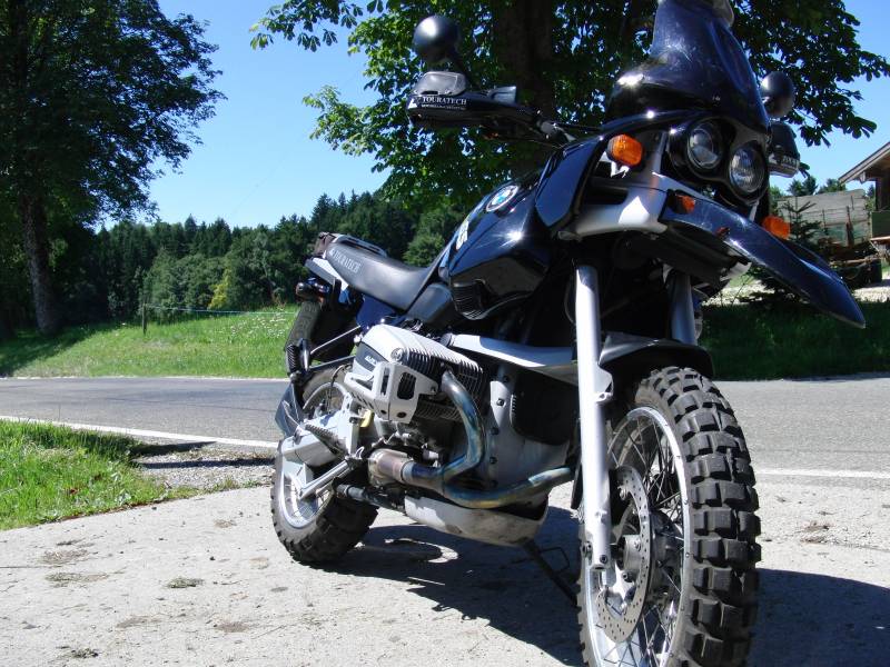 Moped in Oberbayern