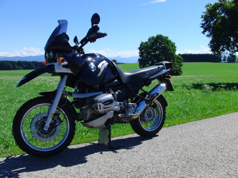 Moped in Oberbayern