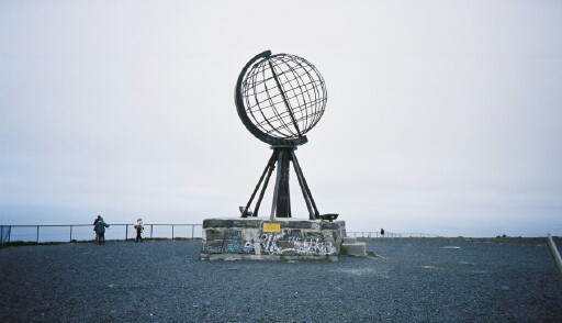 Nordkapp um Mitternacht