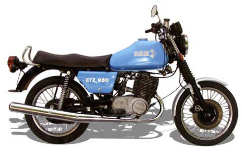 Osterweiterung 1993 - 1995 MZ ETZ250