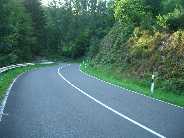 Panoramastrasse bei Vossenack