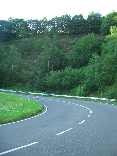 Panoramastrasse bei Vossenack