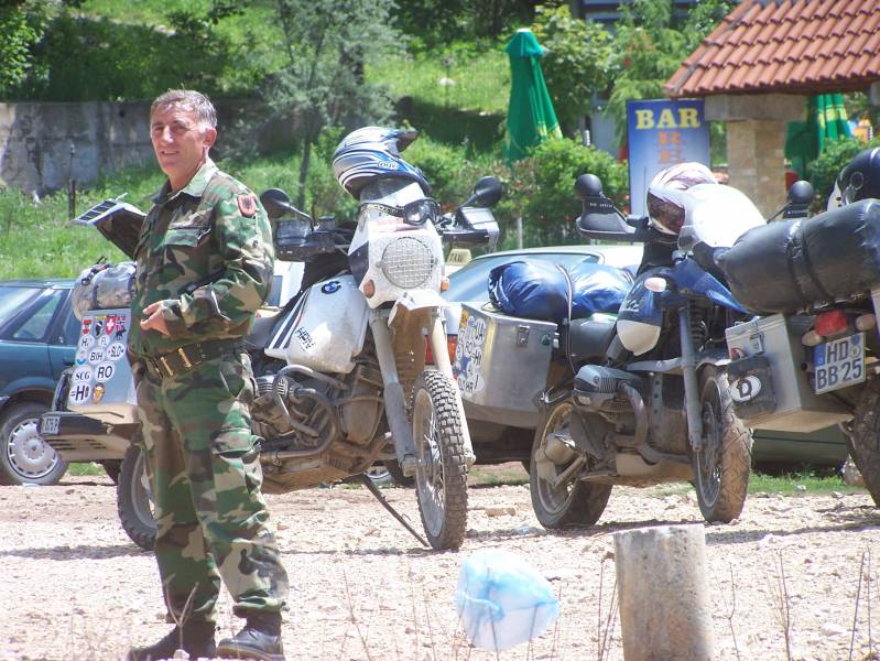 Parkranger auf dem Dajti