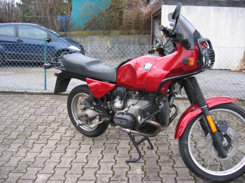 R 100 GS verunfallt