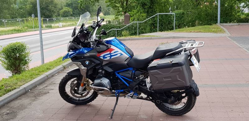 R1200 GS Rallye Koffer grau foliert