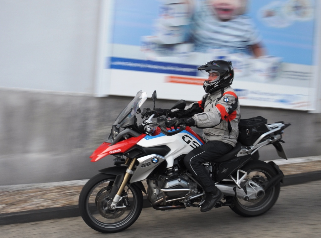 R1200GS in Fahrt