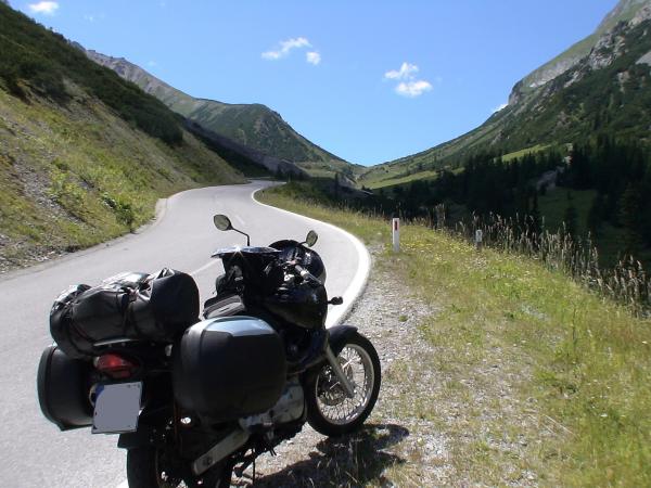 Rückfahrt aus Itlaien über Österreich.