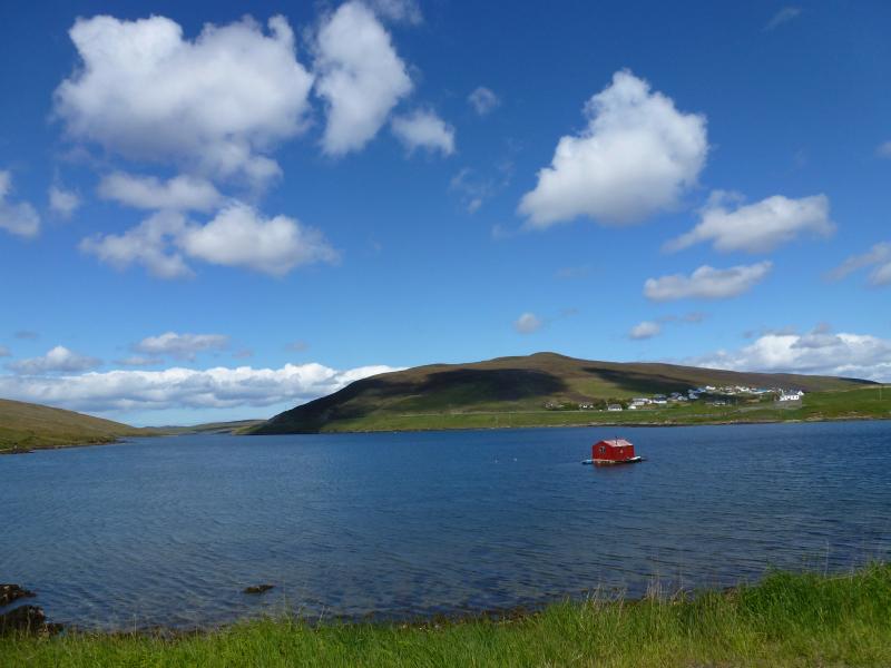 Shetlands - unverbaubarer Seeblick