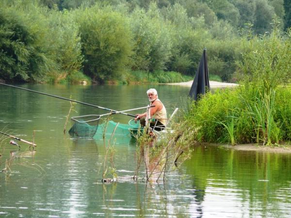 So macht angeln an der Drau spass