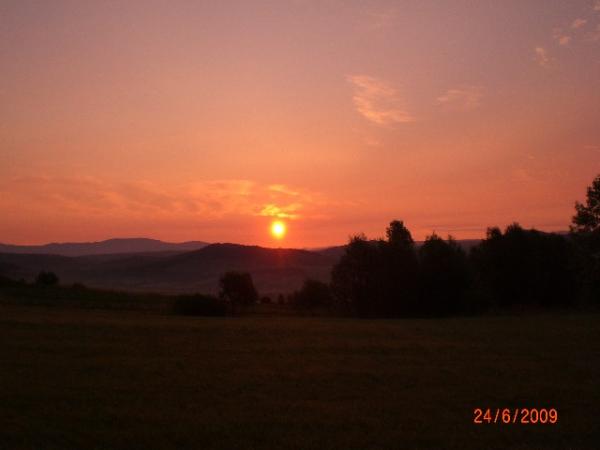 Sonnenaufgang in den Karpaten