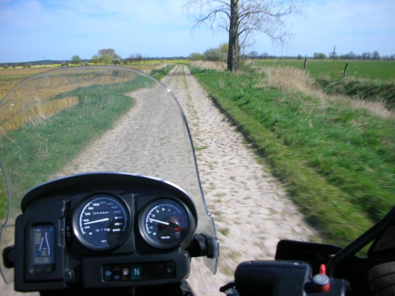 Strae in Ostdeutschland