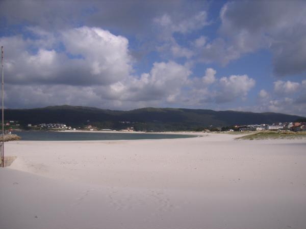 Strand in Laxe (Galizien)