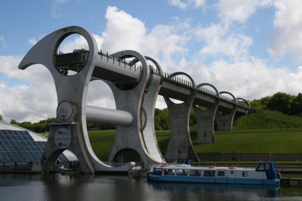 Tag 9 - Falkirk Wheel - Architektur- und Ingenieurkunst vom Feinsten!!!