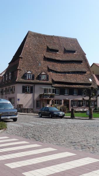 Tolles Dach in Wissembourg