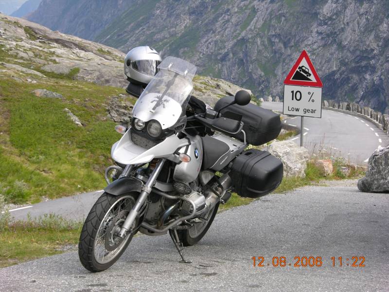 Trollstigen 2006 - geschafft !!