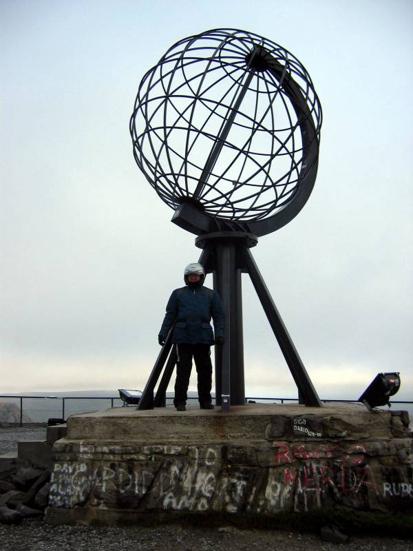 ...und wieder mal Nordkap um 7.00 Uhr. Kostenfrei