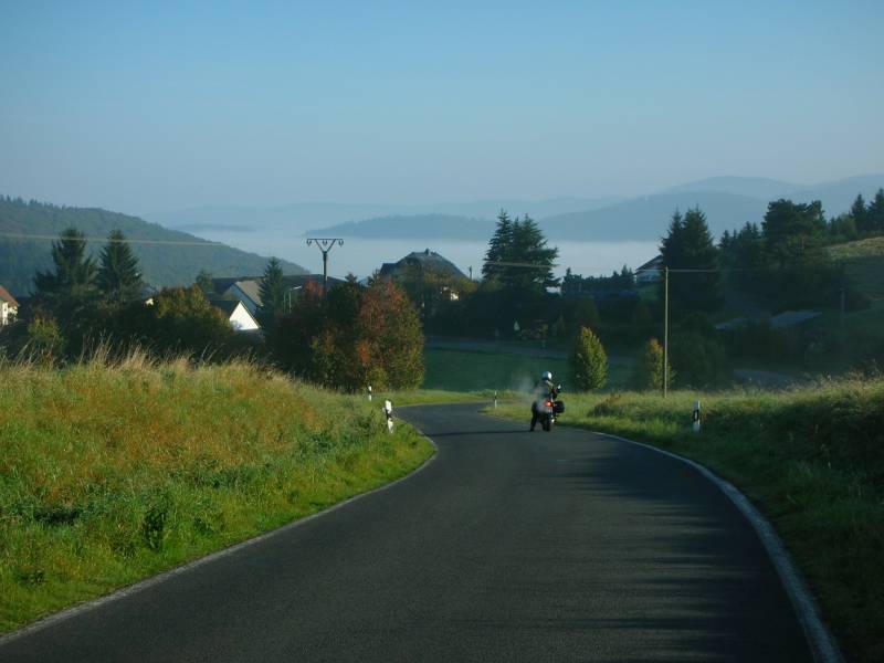 Unterwegs zur Mosel