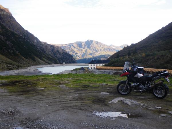 vermuntstausee in der silvretta