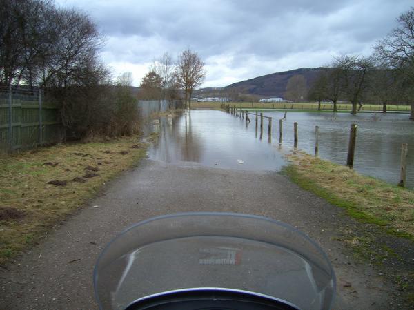 Wasserloch an der Weser