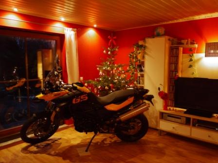 Weihnachten mit 800 GS