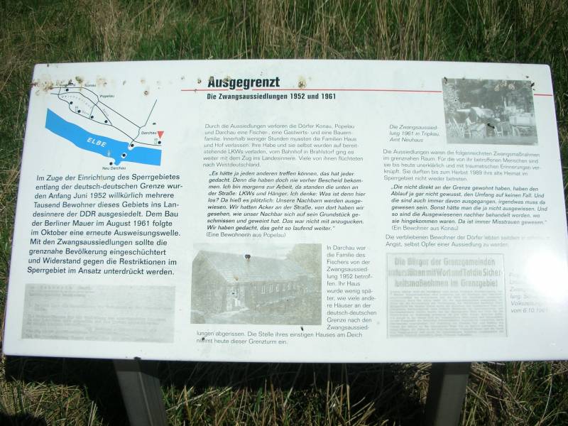 Zwangsaussliedlung 1952 und 1962 ( Ausgegrenzt)